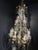 1920s 1920’s Bronze and Crystal Chandelier For Sale - Image 5 of 8