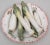 Antique 18th Century French Tin Glaze Faience Delft Tromp l'Oeil Plate With Vegetable Sculpture of Leeks For Sale - Image 11 of 11