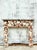 Vintage Boho Shell Encrusted Fireplace Surround For Sale - Image 11 of 12