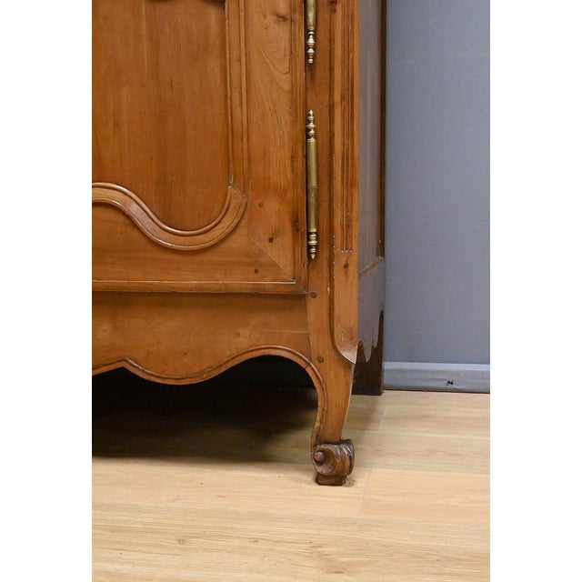 Four-Door Cherrywood Cabinet, 1800s For Sale - Image 13 of 18