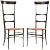 Pair of Chiavari "Super Leggera" Chairs, Italy, 1950s For Sale