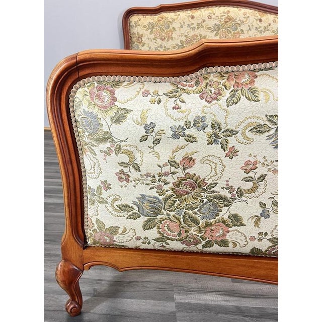Vintage French Style Double Bed Frame For Sale - Image 5 of 11
