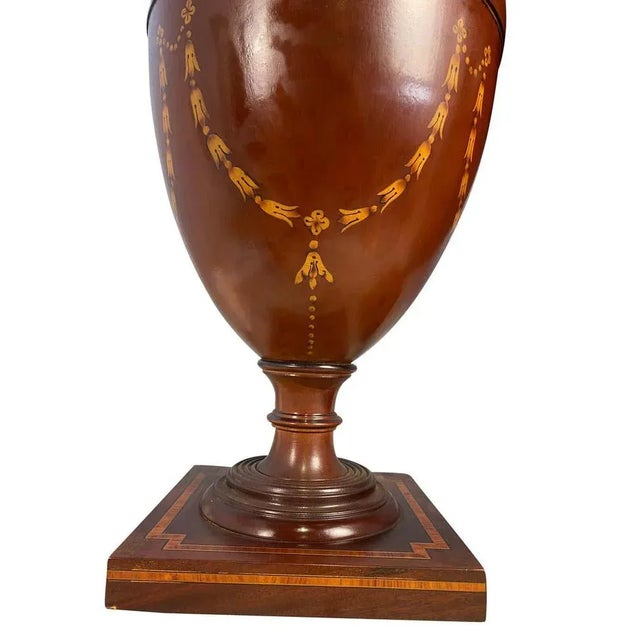 Mahogany Acorn Knife Boxes, 20th Century, Set of 2 For Sale - Image 8 of 15