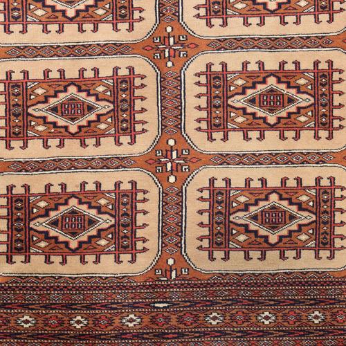 Vintage Bukhara Rug, Pakistan For Sale - Image 4 of 9