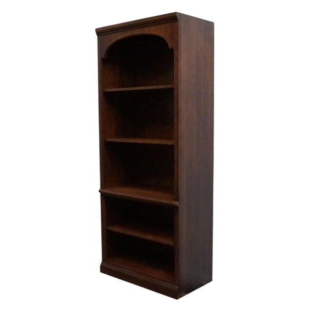 Traditional Thomasville Furniture Combinations 321 Collection Solid Cherry Traditional Style 32" Bookcase / Wall Unit 32141-810 For Sale - Image 3 of 7