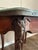 Italian Italian Parquetry Inlaid Tray Table With Painted Figural Panel and Glass Top Late 19th/Early 20th C. For Sale - Image 3 of 6