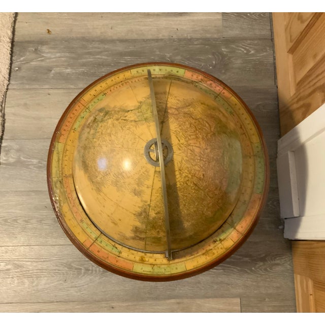 Brown Antique Celestial Library Globe by Gilman Joslin For Sale - Image 8 of 10