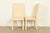 Mario Bellini Style Italian Modern Cream Leather Wrapped High Back Dining Chairs, Set of Eight For Sale In South Bend - Image 6 of 14