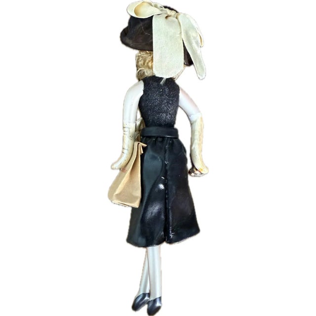 Very Rare Vintage Soffieria De Carlini Mouth-Blown Glass Christmas Ornament Parisian Lady Christmas Ornament Soffieria De...