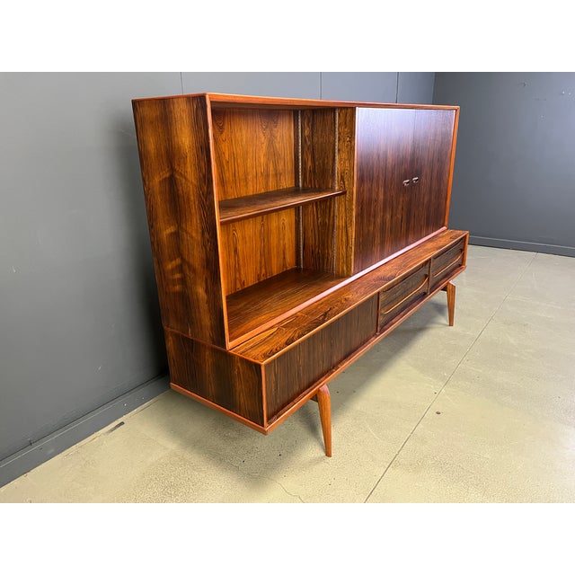 Paola Highboard attributed to Oswald Vermaercke for V-Form, Belgium, 1959 For Sale - Image 12 of 14