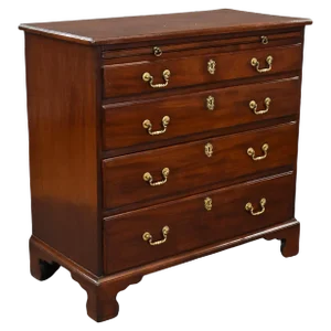 19th Century George III English Mahogany Chest of Drawers