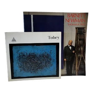 Vintage 1970s Barnett Newman and Mark Tobey Books Set/2