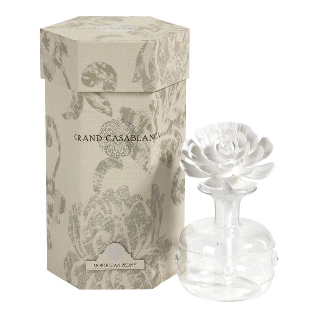 Grand Casablanca Porcelain Diffuser, Moroccan Peony For Sale