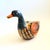 An extra large tonala pottery duck sculpture with beautiful hand painted designs throughout. A wonderful large scale...