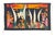 Yellow Vintage Matisse Insp Bulmaro Pérez Mendoza B. P. Mid Century Hand Woven Tapestry Art Wall Hanging Signed For Sale - Image 8 of 8