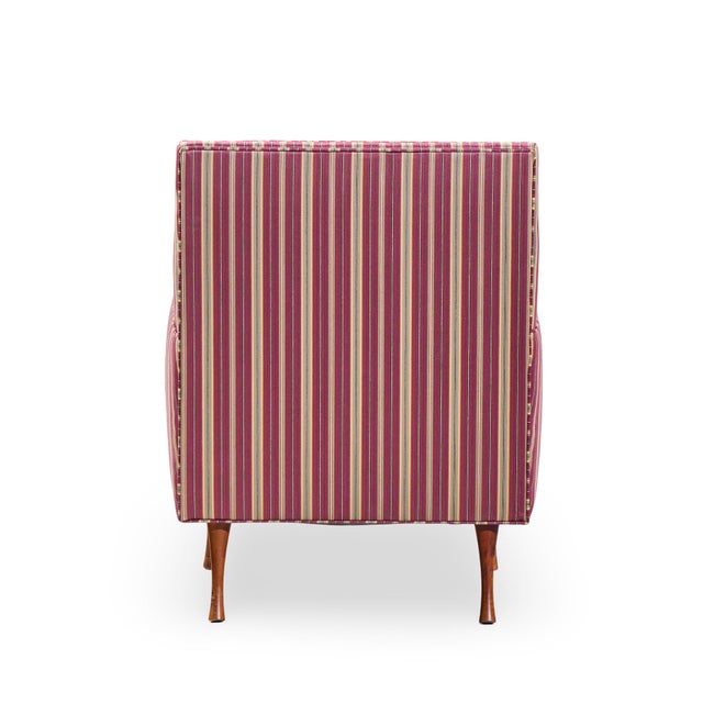 Paul McCobb for Widdicomb Symmetric Group Mid Century Walnut Lounge Chairs - Pair For Sale - Image 9 of 12