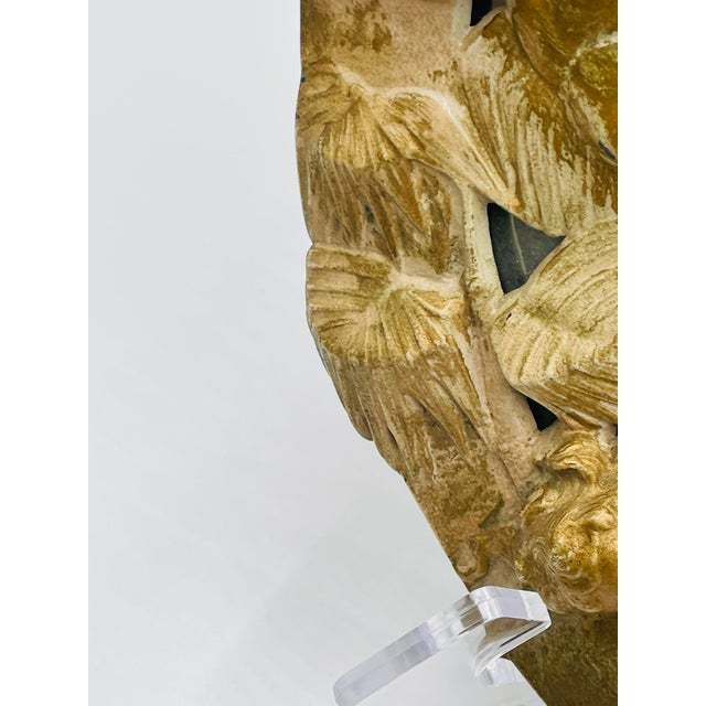 Bronze Late 19th Century French Gilt Bronze Vanity Mirror Signed Ph Martin, Victorian Era For Sale - Image 8 of 16