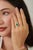 Not Yet Made - Made To Order Luxury 2.44ct Emerald Diamond 18k Gold Ring Size 9 for Women by VRJewels For Sale - Image 5 of 15