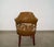 1960s 1960’s Mid-Century Modern Leather & Walnut Swivel Armchair For Sale - Image 5 of 12