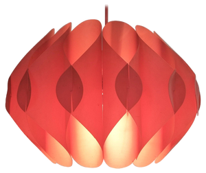 Mid-Century Pendant Butterfly by Lars Schiøler for Hoyrup, Denmark, 1968