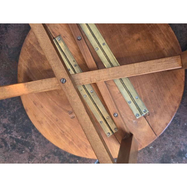 Wood Mid Century Danish Modern Teak Nesting Tables Poul Hundevad Set 5 Tables For Sale - Image 7 of 8