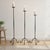 The Grand Twist Trio: Floor Candelabra Set ️ For those who prefer a more substantial presence, this Hand-Forged Iron Set...