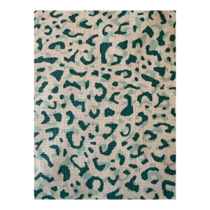 Peter Fasano Leopardo 100% Linen Fabric 5 Continuous Yards