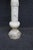 Mid 20th Century Italian Carved White Marble Pedestal Stand With Swivel Top For Sale - Image 5 of 9
