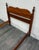 Early 20th Century Vintage Twin Size Federal Style Empire Style American Tiger Maple Bed For Sale - Image 5 of 10