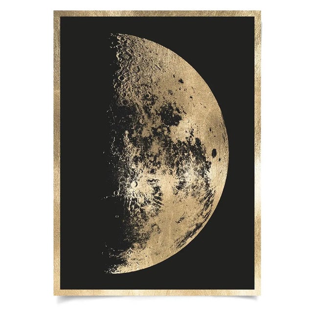 Contemporary Atlas De Lune 2, Unframed Artwork For Sale - Image 3 of 3