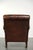 Chesterfield Armchair in Brown Cow Leather For Sale - Image 11 of 13
