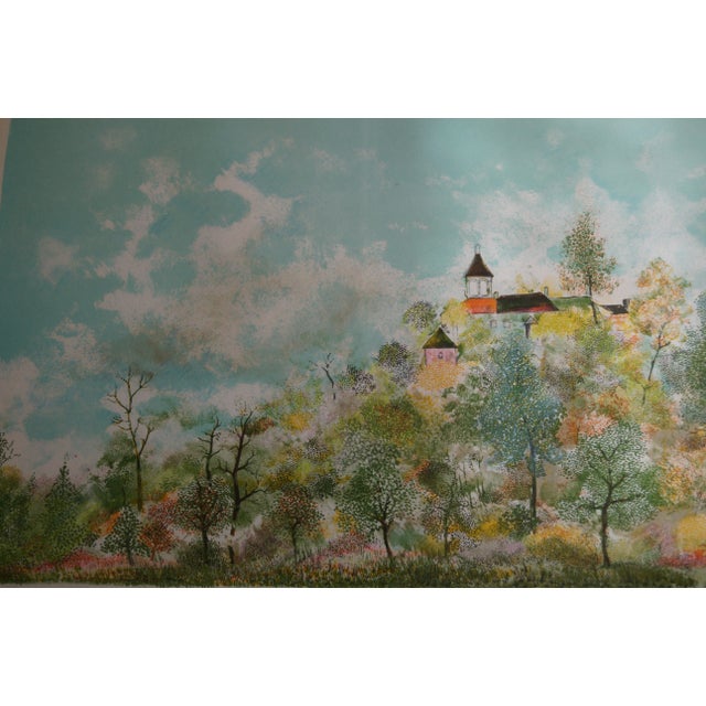 Jean Trousselle French Lithograph Signed and Numbered For Sale - Image 9 of 11