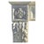 Baroque Early 19th Century Fireplace in Italian Carrara Marble For Sale - Image 3 of 9