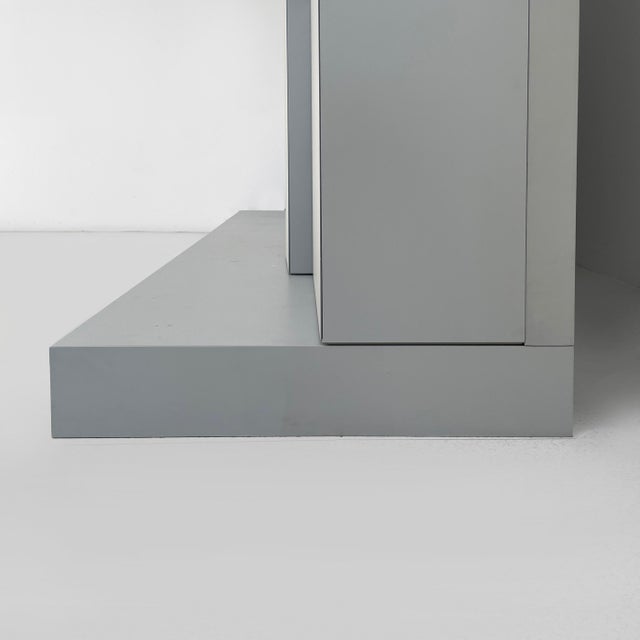 Italian Modern Grande Piatto Wall Sideboard by Andrea Branzi for Design Gallery Milano, 1991 For Sale - Image 17 of 18