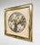 1970s Vintage 1970s Mid Century Modern Brass and Mirror Flower Art For Sale - Image 5 of 8