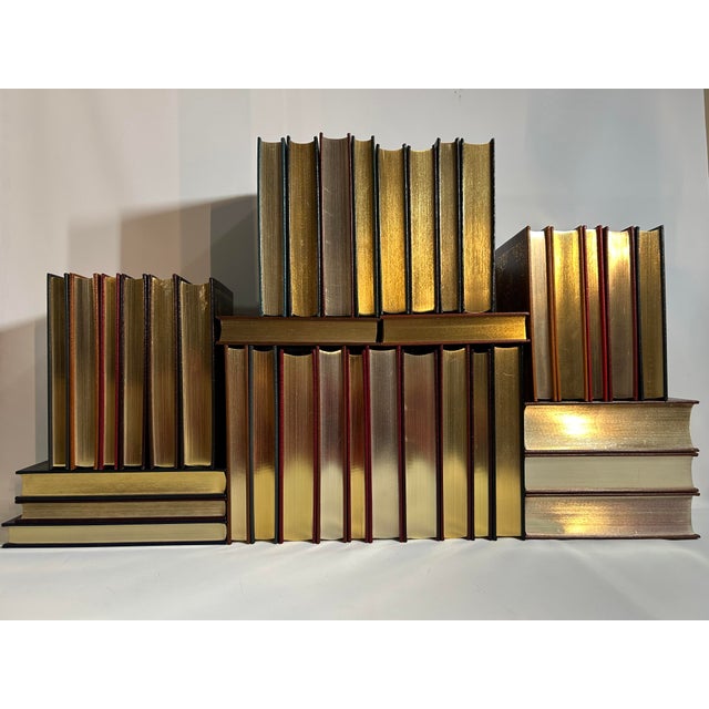 1980s Vintage Easton Press Limited Edition Collection of Leather Books - 37 Units For Sale - Image 10 of 10