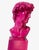Vintage Pop Art Michelangelo’s David Bust in Post-Modern Neon Fuchsia Circa 1980s For Sale - Image 9 of 12