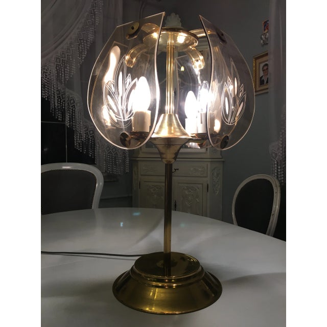 Table Lamp, 1970s, in Very Good conditions. Designed 1970 to 1979 European Plug (up to 250V).The wiring of this item may...