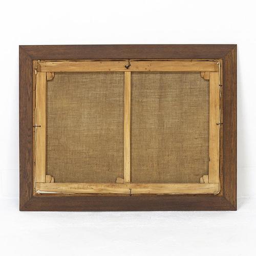 Liege School Artist, Landscape Composition, 1930s, Oil Painting on Canvas, Framed For Sale - Image 8 of 9