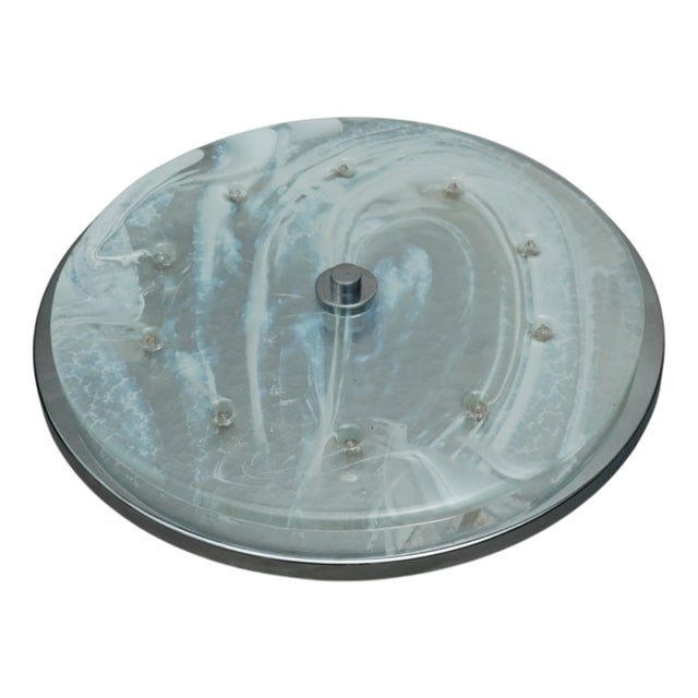 Vintage Ceiling Light in Murano Glass by Egon Hillebrand for Hillebrand Lighting, 1980s For Sale