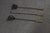 Vintage Modernist Iron and Brass Fireplace Tool Set With Brush, Shovel and Poker For Sale - Image 17 of 17