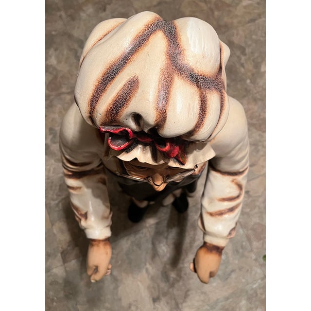 Late 20th Century Granny Chef Statue With Serving Tray Display Piece For Sale In New York - Image 6 of 15