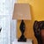 Vintage Mid-Century Modern Sculptural Twisted Spiral Wood-Look Resin Table Lamp For Sale - Image 17 of 18