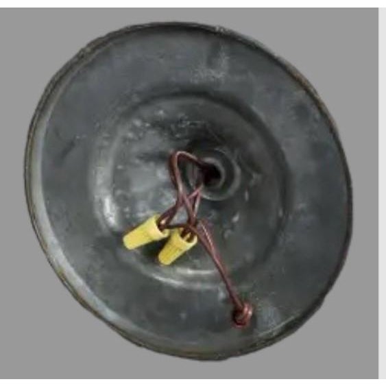 Antique Arts & Crafts Scenic Reverse Painted Table Lamp 1920 For Sale - Image 9 of 11