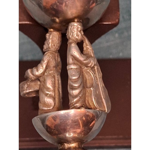 Antique 18th Century Silver Torah Pointer (Yad) - 1798 Hallmarked 84 For Sale - Image 4 of 18