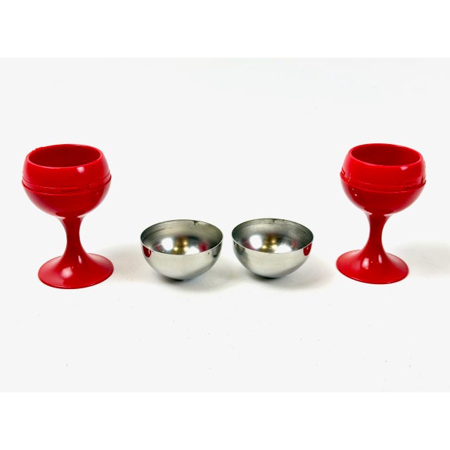 Space Age Salt and Pepper Shaker from Quist, 1970s, Set of 2 For Sale - Image 4 of 6