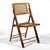 Mid 20th Century Bamboo & Cane Folding Side Chairs For Sale - Image 4 of 11