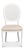 Art Deco Cane Back Dining Chairs in White with Taupe Velvet, Sets of 2 For Sale - Image 3 of 11