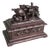 Antique 19th Century Swiss Black Forest Jelwery Box with Birds, 1880 For Sale