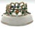 19th-Century Staffordshire Porcelain Floral Garden Bower With Gilt Steps For Sale In Philadelphia - Image 6 of 8